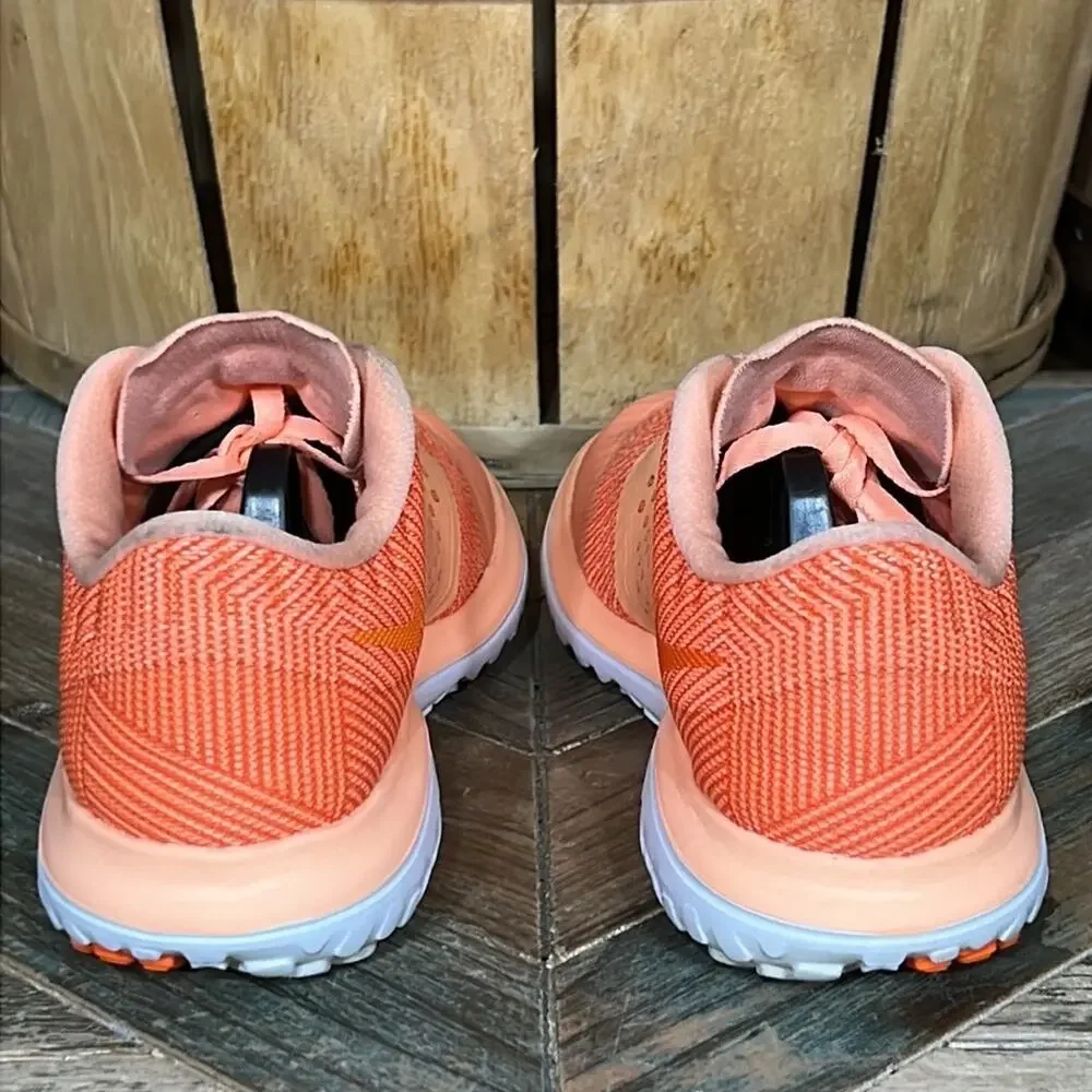 Nike FS Lite Run 2 Premium Sunset Glow Orange 704881-800 Running Shoes Womens 6